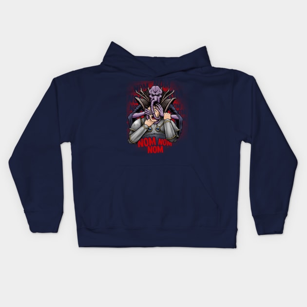 Mind Flayer Kids Hoodie by CoryFreemanDesign